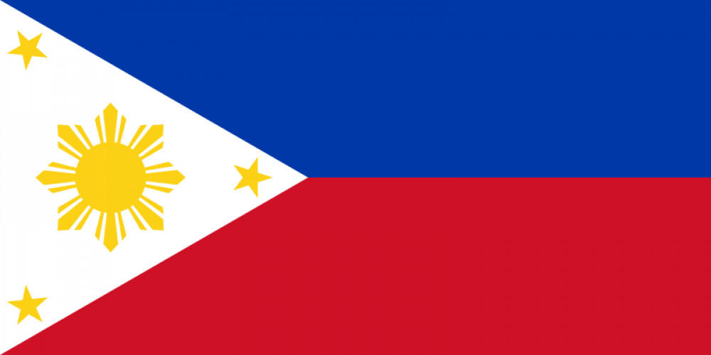 Fahne Philippinen  90 cm x 150 cm