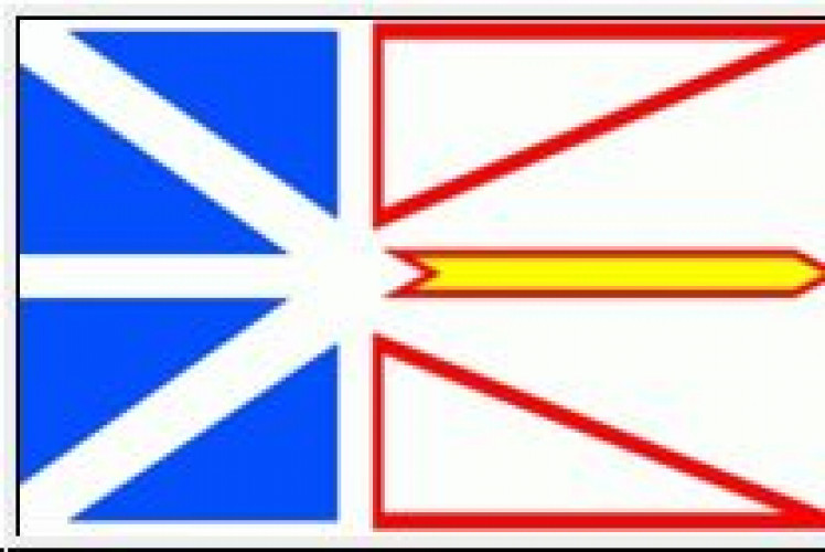Fahne Neufundland und Labrador  90 cm x 150 cm 