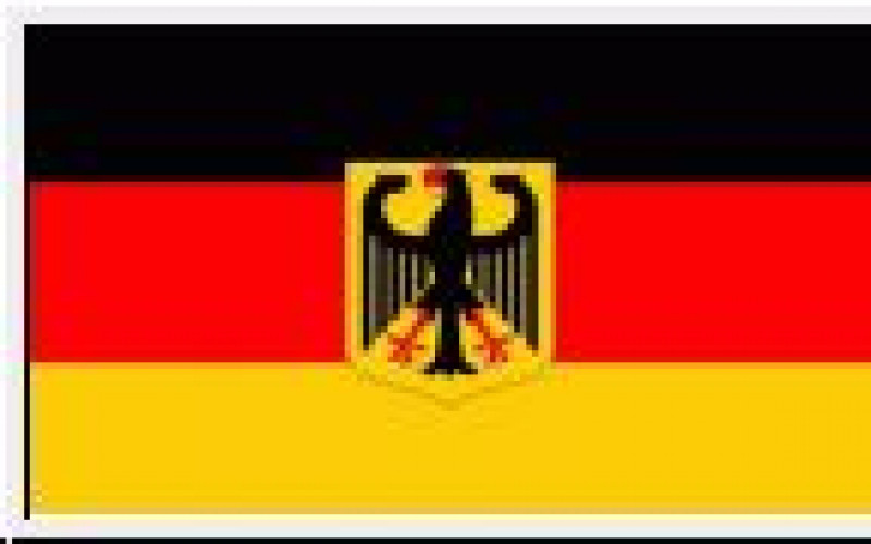 Fahne Deutschland mit Adler  von 150 cm x 250cm