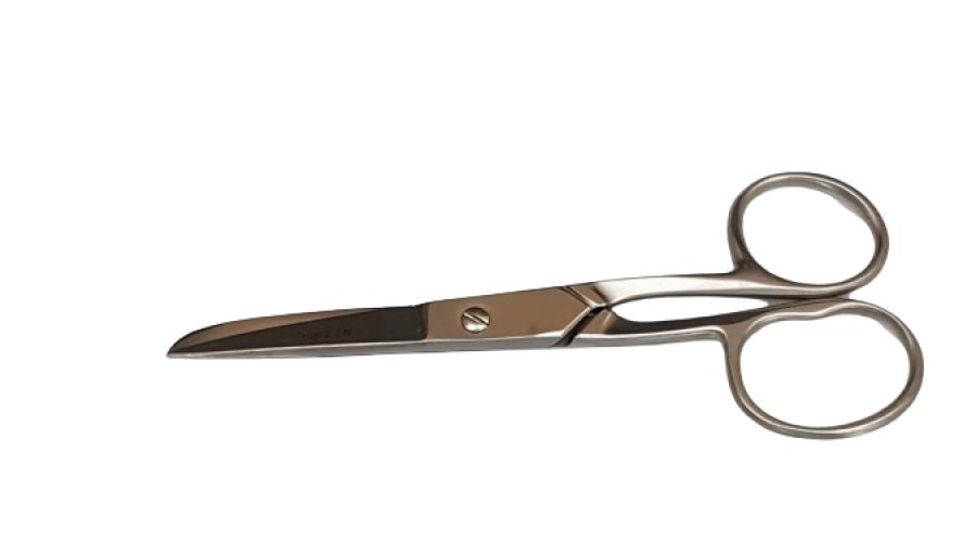 Household scissors 160 mm with large ring