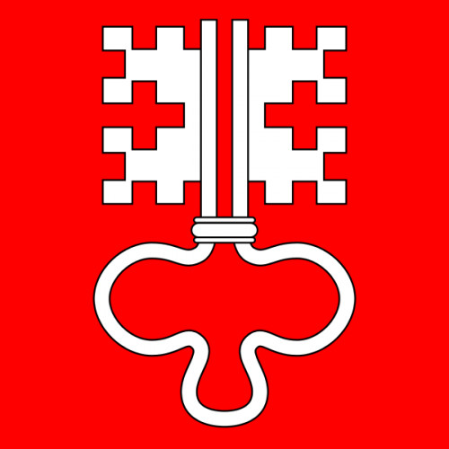 Fahne Kanton Nidwalden  60 cm x 60 cm