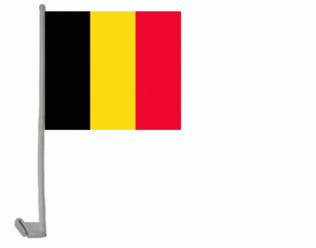 Autofahne Belgien